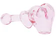 Lovely Hearts Glass Hand Pipe