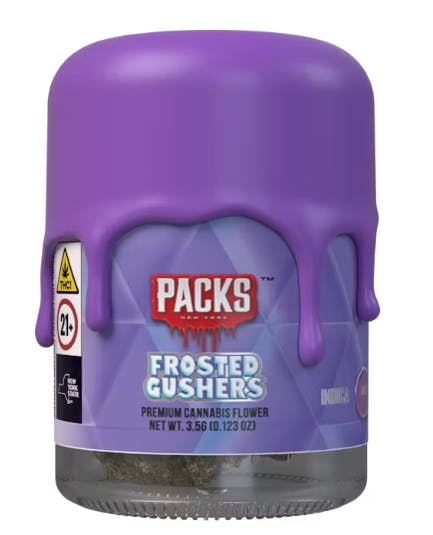 Packs Frosted Gushers Flower