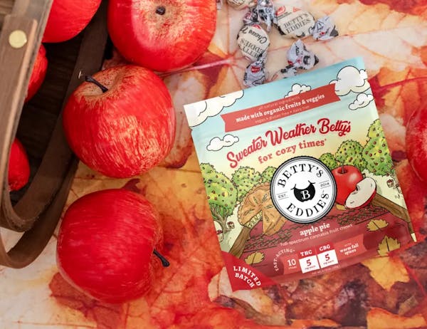 Apple Pie (H) (Sweater Weather) - 10pk 50mg - Betty's Eddies Fruit Chews