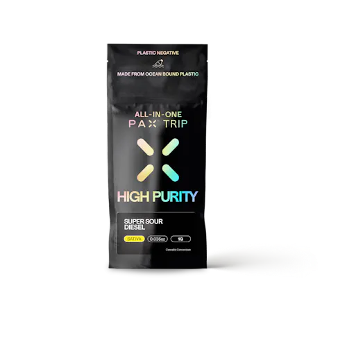 PAX Sour Diesel All In One High Purity THC Disposable Vape Pen 1000mg-1