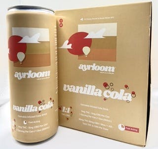 Photo of vanilla cola 1:1 infused beverage 4-pack | 20mg