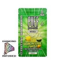 Photo of Lemon Lime Twist – Infused Sativa – 5 pack [2.5g]