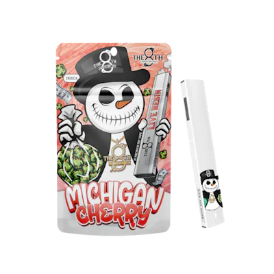 The8th - 1g Disposable - Michigan Cherry (I) - DISPOSABLES by The 8th at King of Budz
