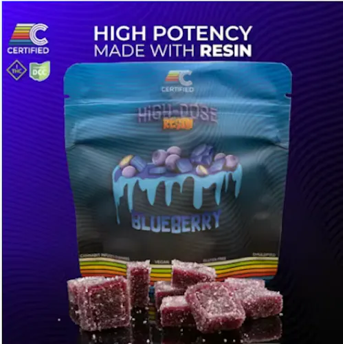 Blueberry | 50mg Gummies | 10ct-active