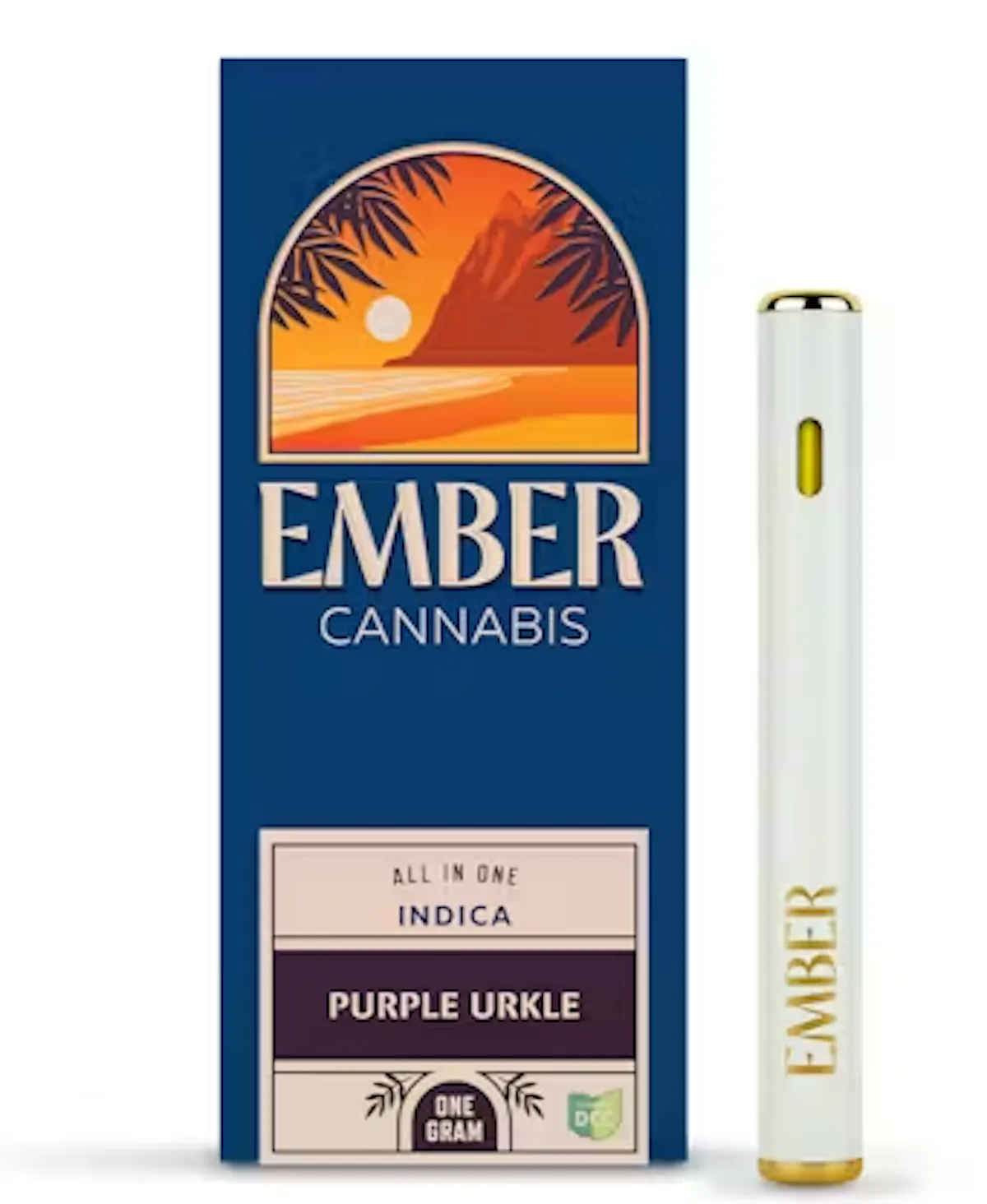 Purple Urkle Distillate Disposable 1g Vaporizers | Ember