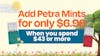 Spend $43, Add for $6.99 - Petra Mints