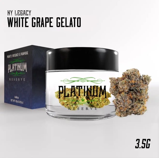 Platinum Reserve | White Grape Gelato | 3.5g