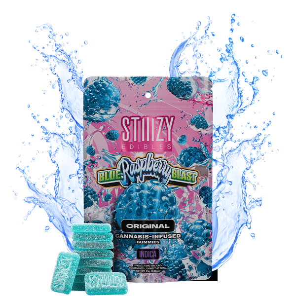 Stiiizy | Blue Raspberry Blast | Gummies | 100mg