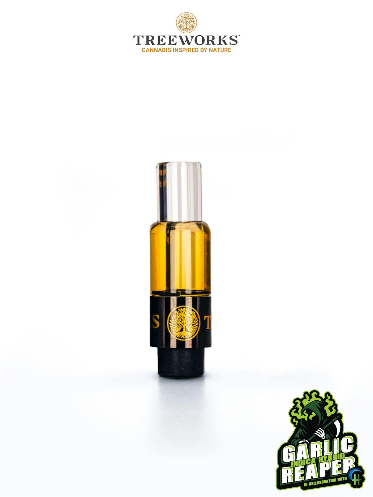 Photo of Garlic Reaper .5g Live Hash Rosin Vape Cart Treeworks