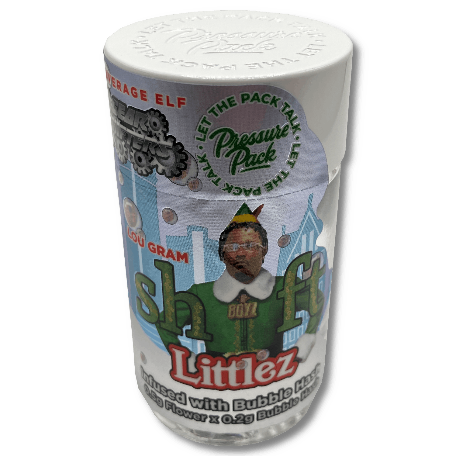 Product: Pressure Pack x Gear Shifter | Bubble Hash Infused Pre-Roll 5-Pack - 3.5g - Shift