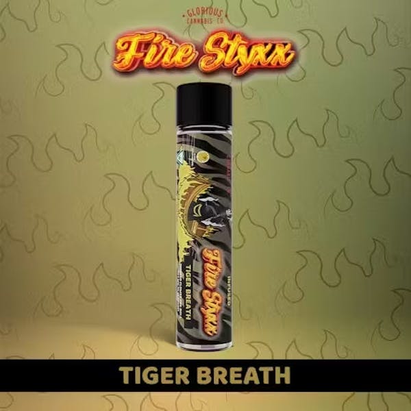 Tiger Breath | 1g | Infused Pre Roll | Fire Styxx