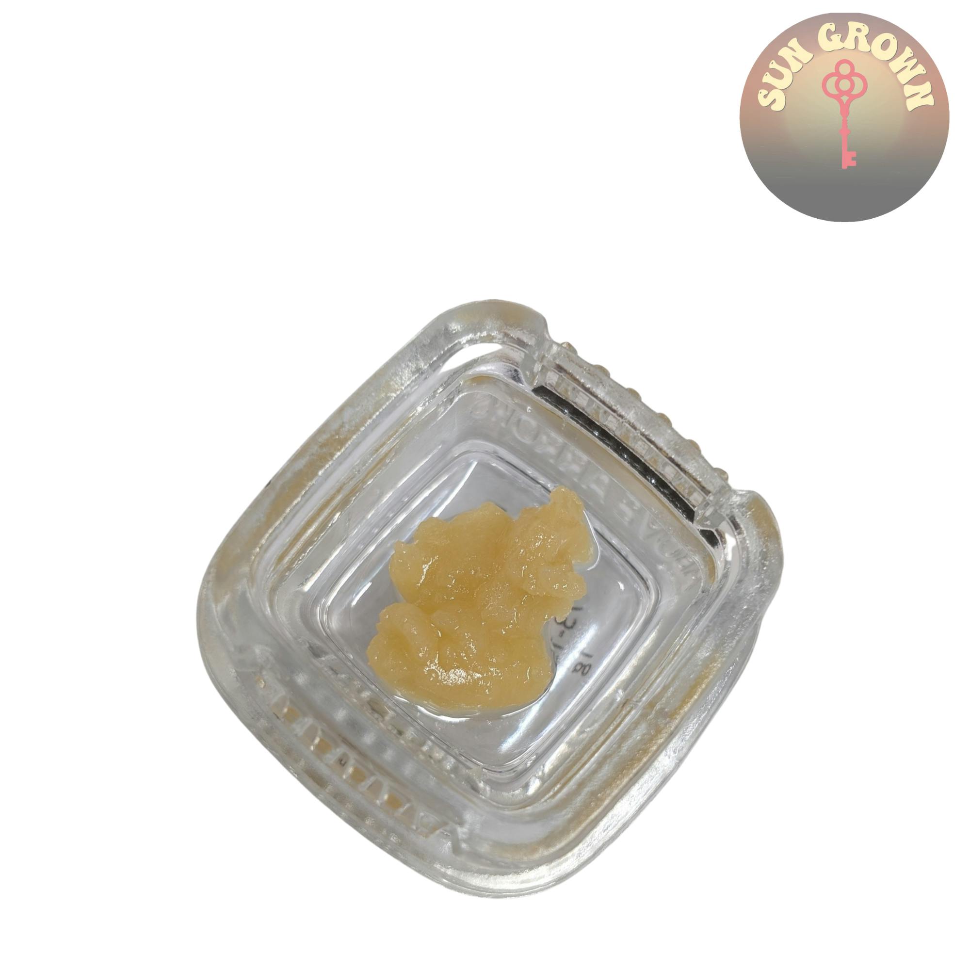 Live Hash Rosin Cold Cure 1g - Sun Grown Motorbreath #15