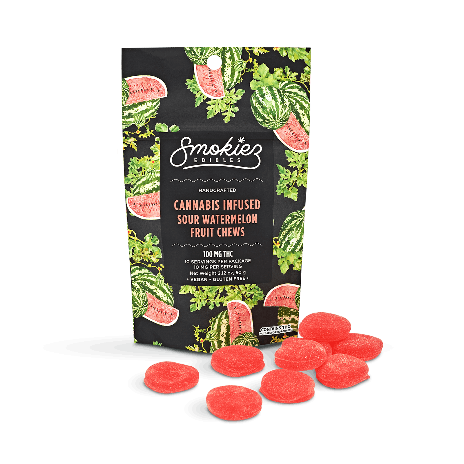 SOUR WATERMELON FRUIT CHEWS
