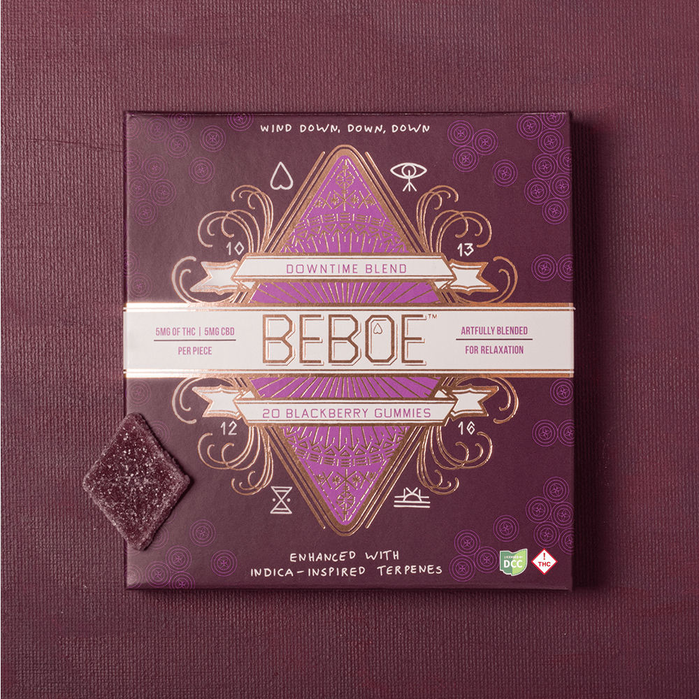 【10ml】Biscotti／TrueTerpenes　テルペン　CBD CBN Blackberry 1:1 THC:CBD | Gummies | [101.38mg] | Terrasana (Cleveland)
