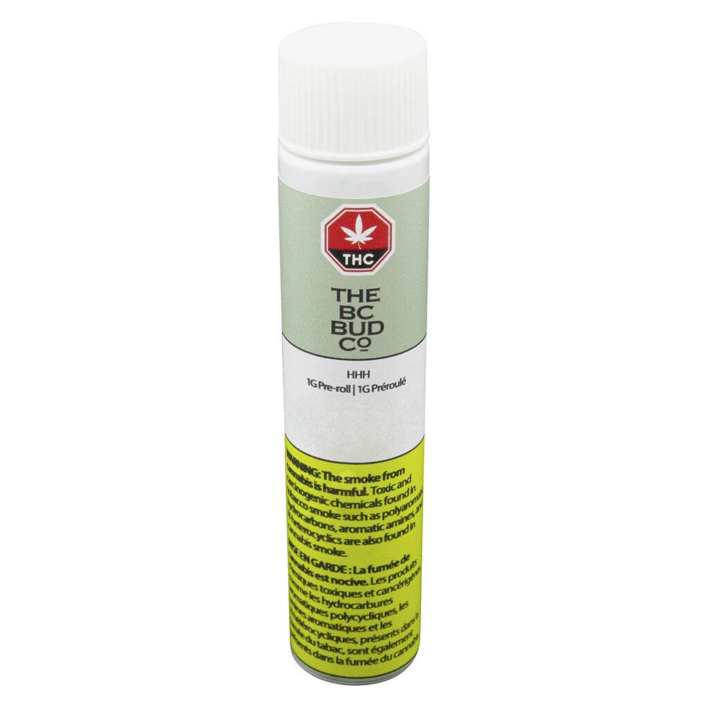 The BC Bud Co - HHH Pre-Roll - Indica - 1x1g | Puffin's Cannabis