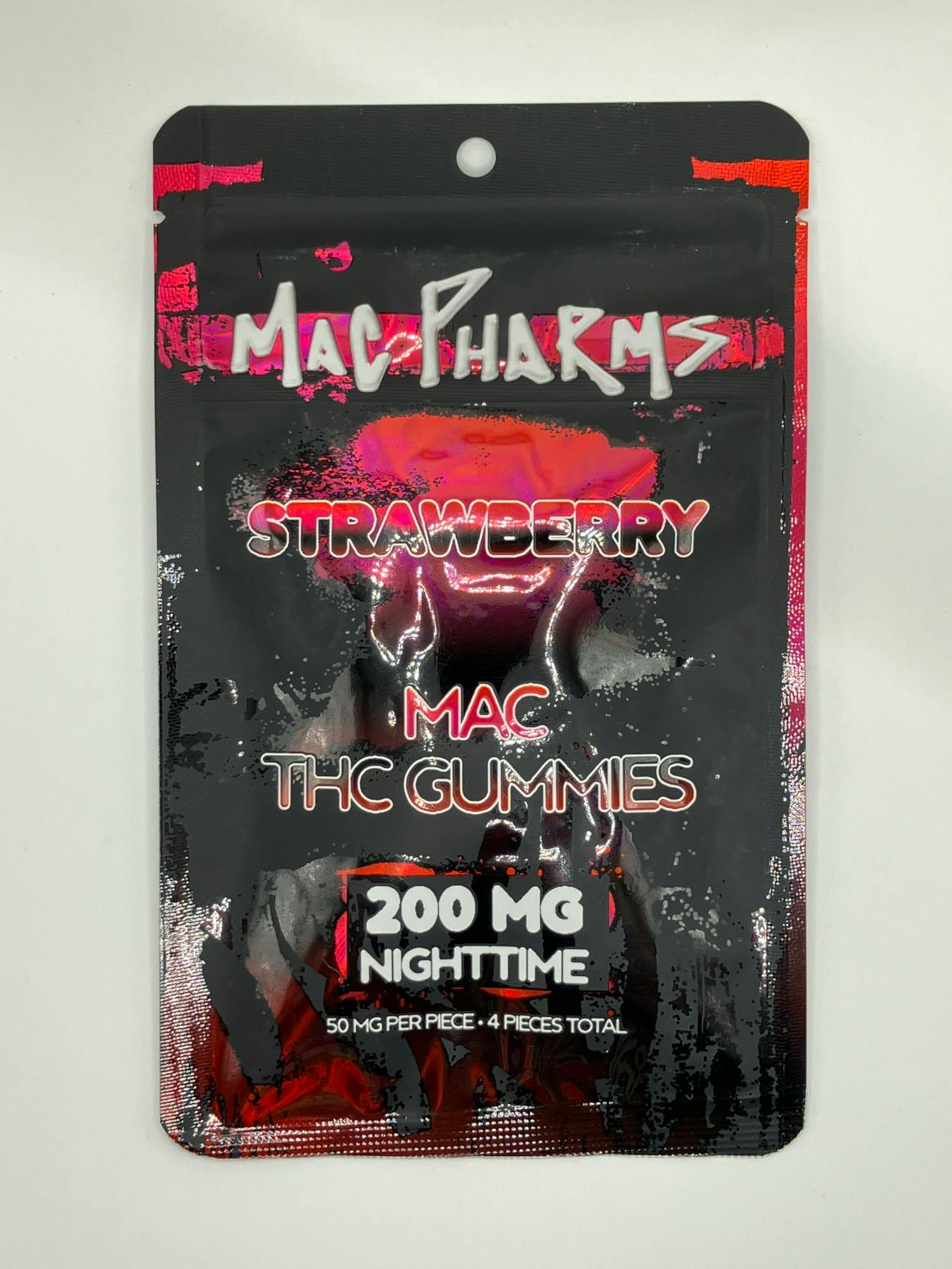 Mac Pharms | Gummies - 200mg - Strawberry