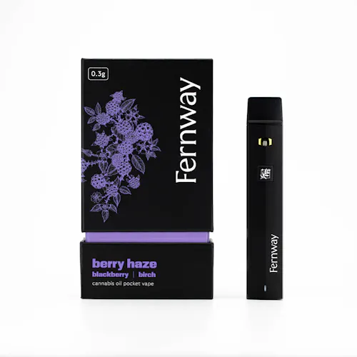 Fernway – Berry Haze Traveler Distillate Vape (I)-active