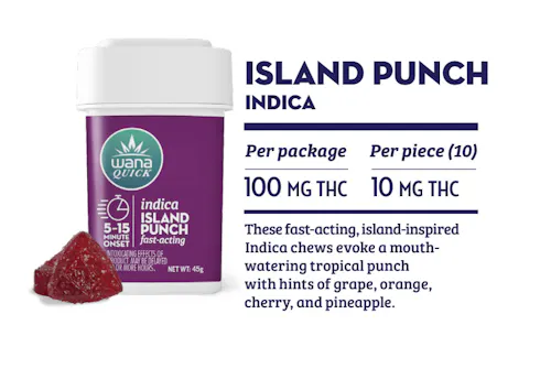 Quick Island Punch – Indica [10 pack]-1