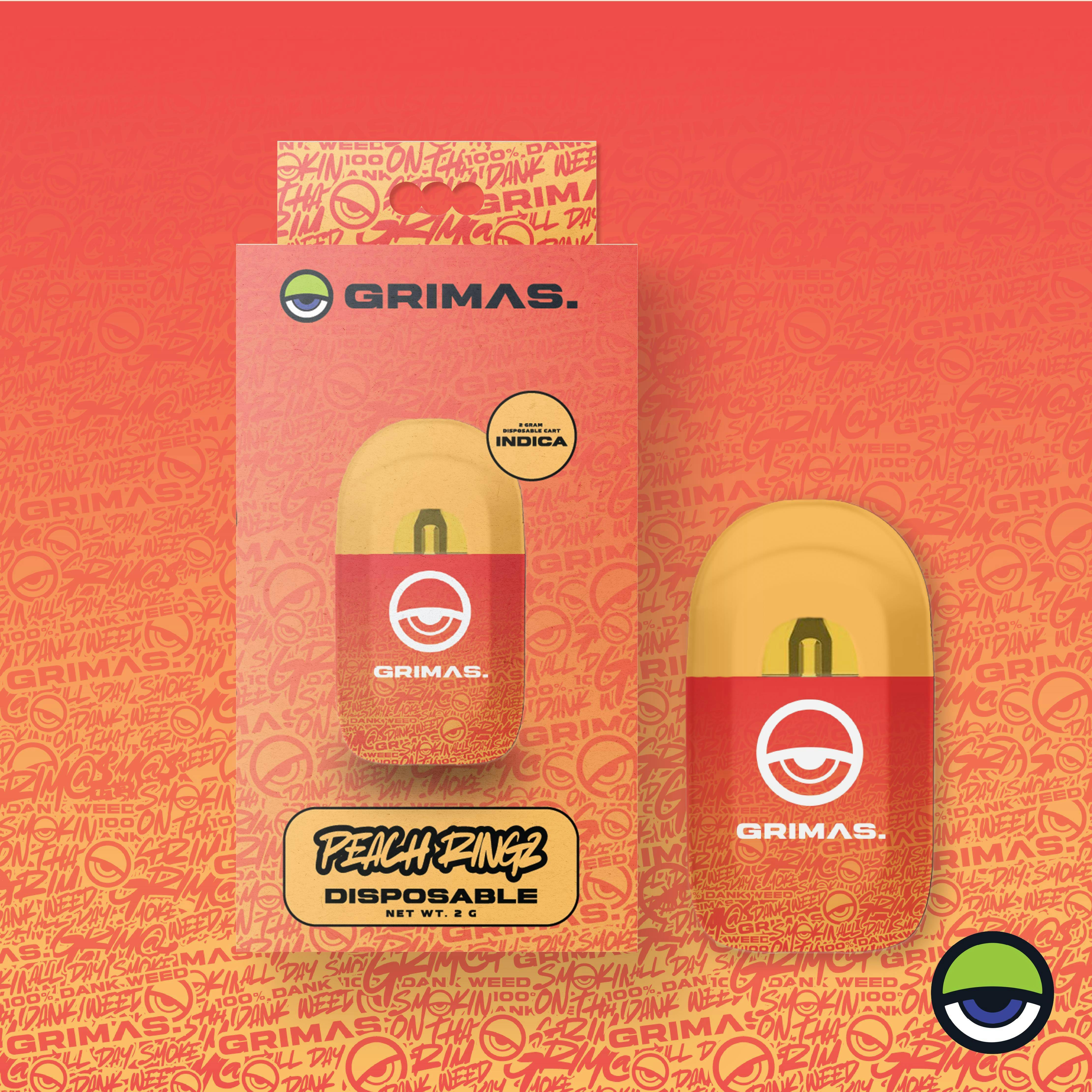 Grimas Grimas Disposable | Peach Ringz - Puff Cannabis Cannabis Store in MI