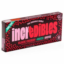 1:1 Black Cherry Chocolate Bar (THC:CBD) - 100mg (20pcs)