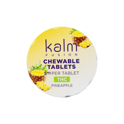 Chewable Tablets-Pineapple 5mg Each 100mg Total