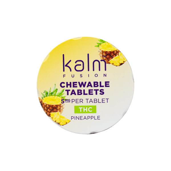 Chewable Tablets-Pineapple 5mg Each 100mg Total