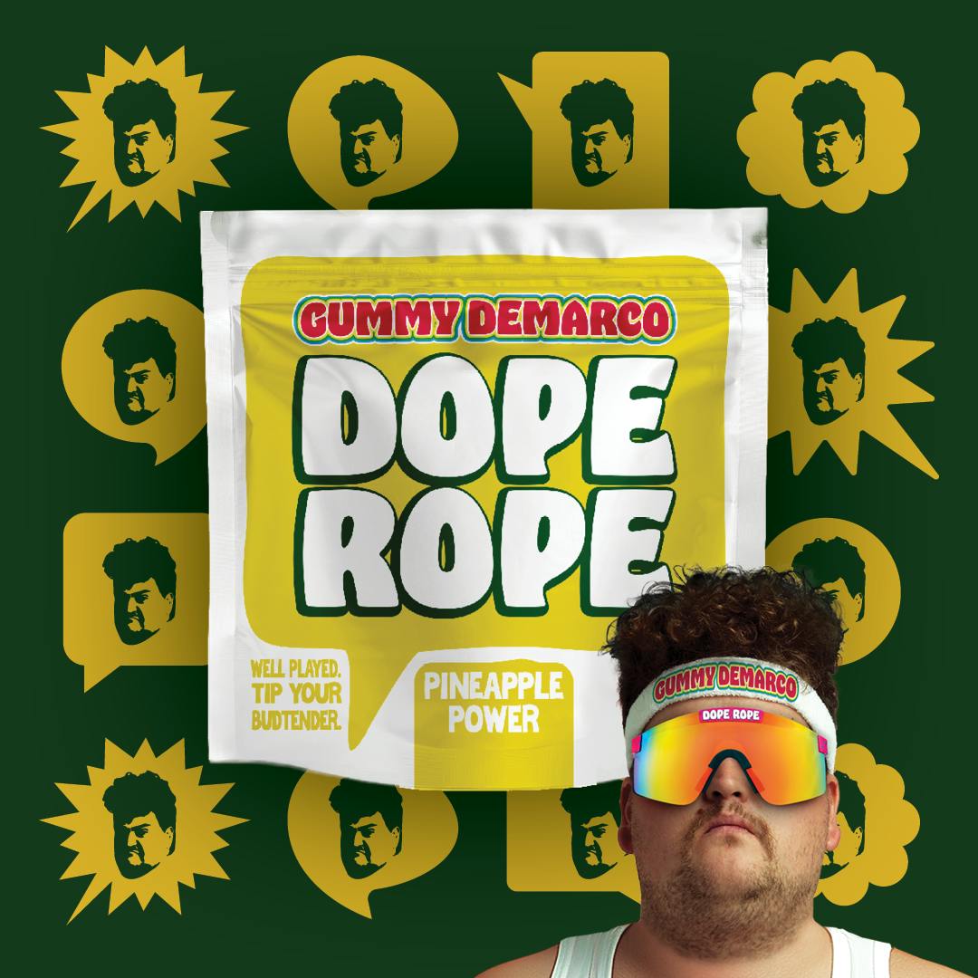 Product: DOPE ROPE | Pineapple Power | 200MG | Premium Gummy Rope