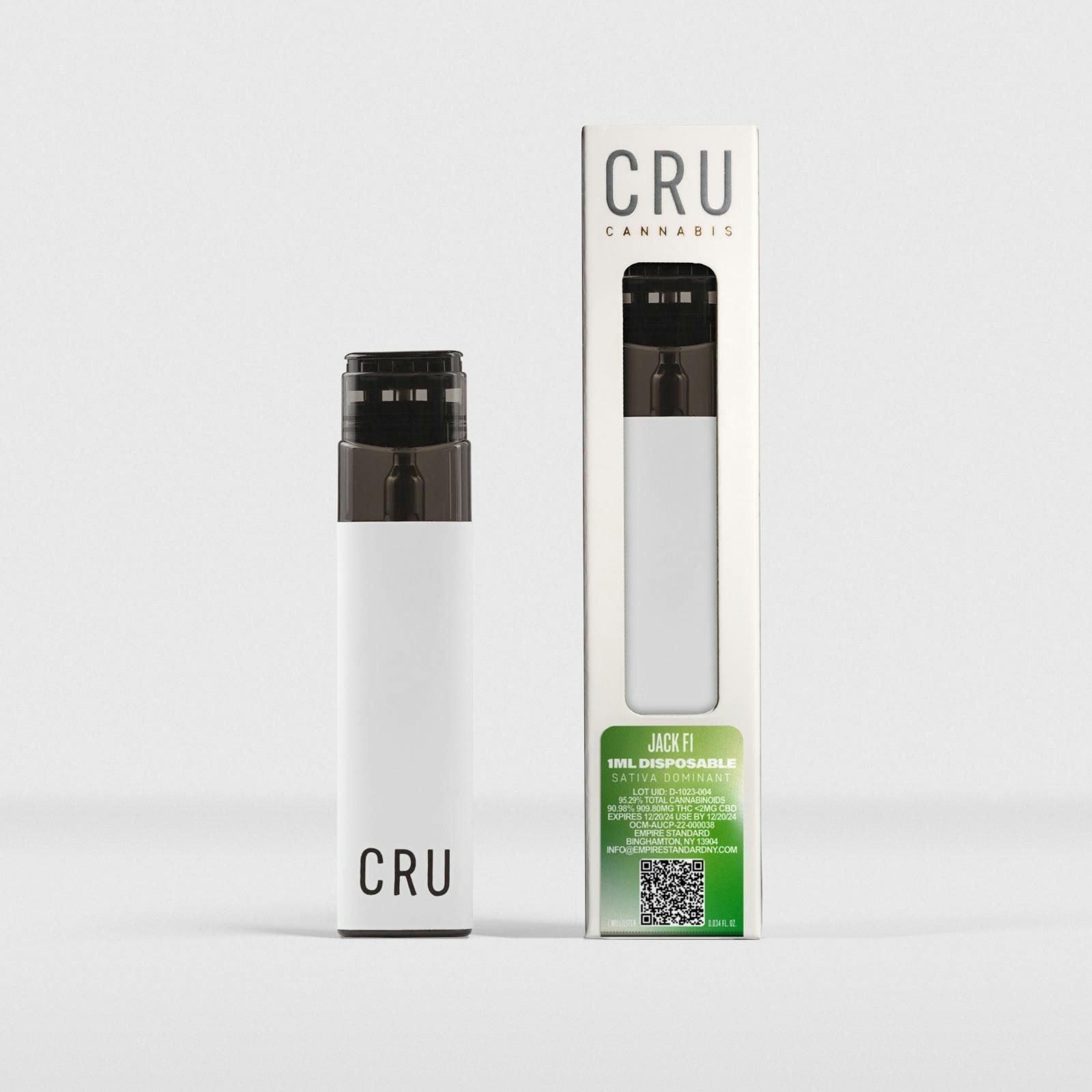 Buy CRU Cannabis Hawaiian Snow Cap | Disposable Vape Online - Strain ...