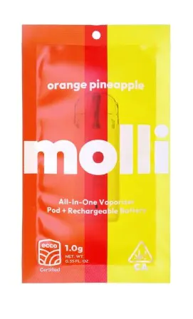 Molli Pod - Orange Pineapple 1g at Harborside (Oakland)