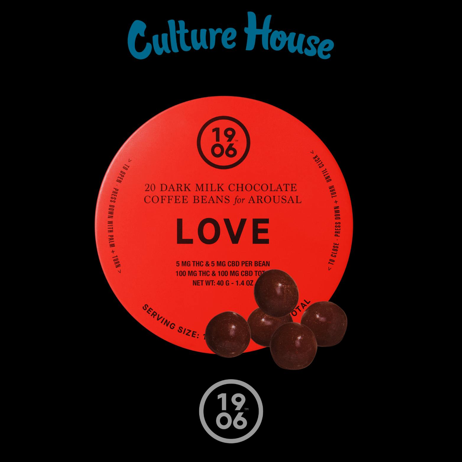 1906) Love Beans 20-Pack - Culture House NYC Dispensary New