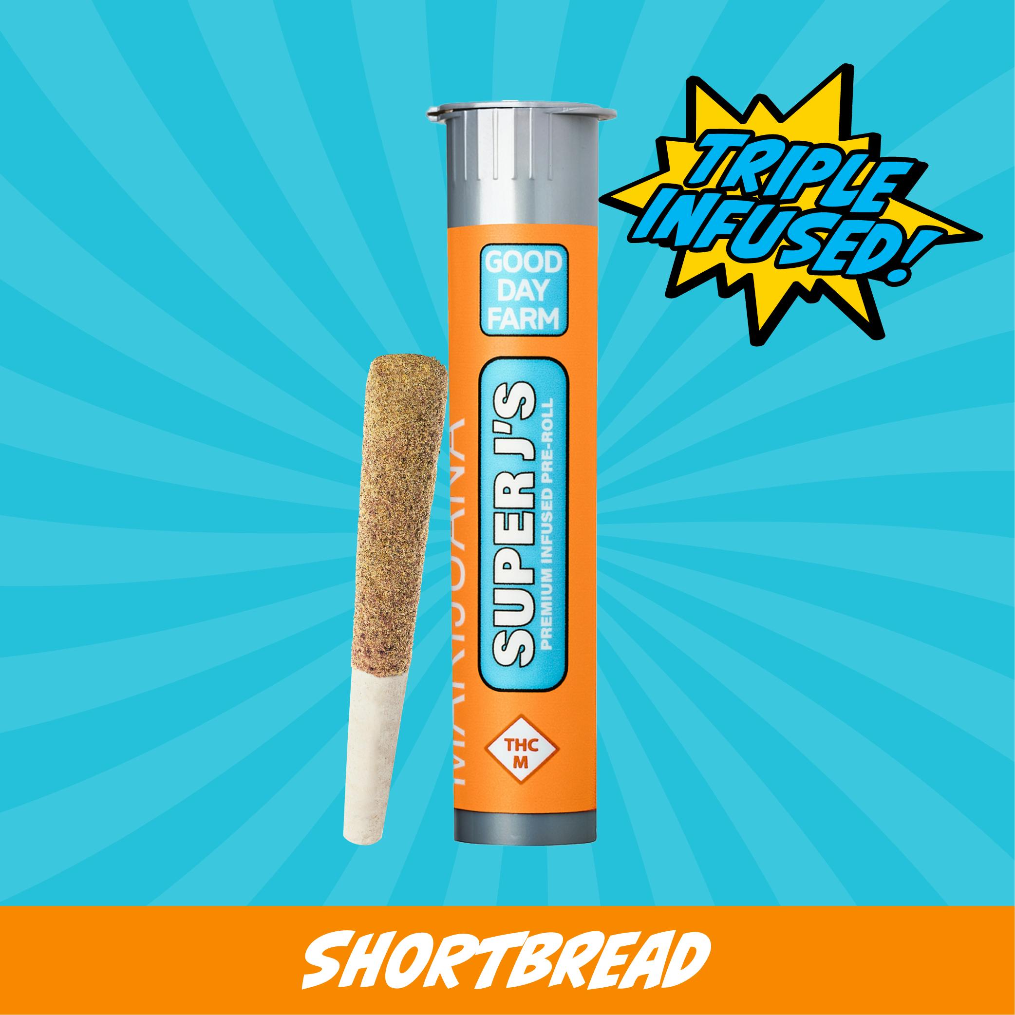 Good Day Farm GDF: Infused Pre-Roll Pack | Tropical x Double Dream