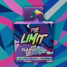The Limit - 5g Live Resin - Rainbow Belts - CONCENTRATES by The Limit at King of Budz