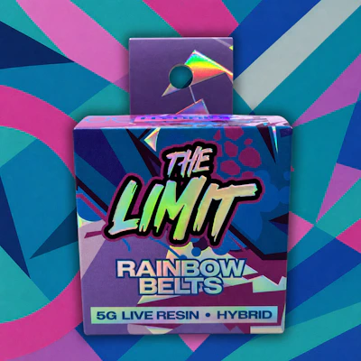 The Limit - 5g Live Resin - Rainbow Belts - CONCENTRATES by The Limit at King of Budz