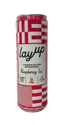 LayUp | Raspberry Tea | Beverage | Single Can | 10mg | Valley Greens ...