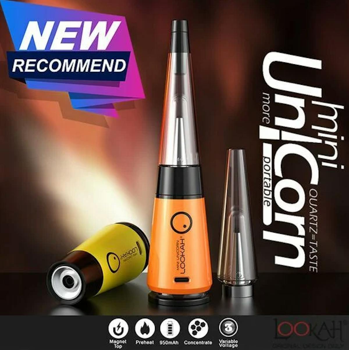 Photo of Lookah Unicorn – Mini Electric Dab Rig