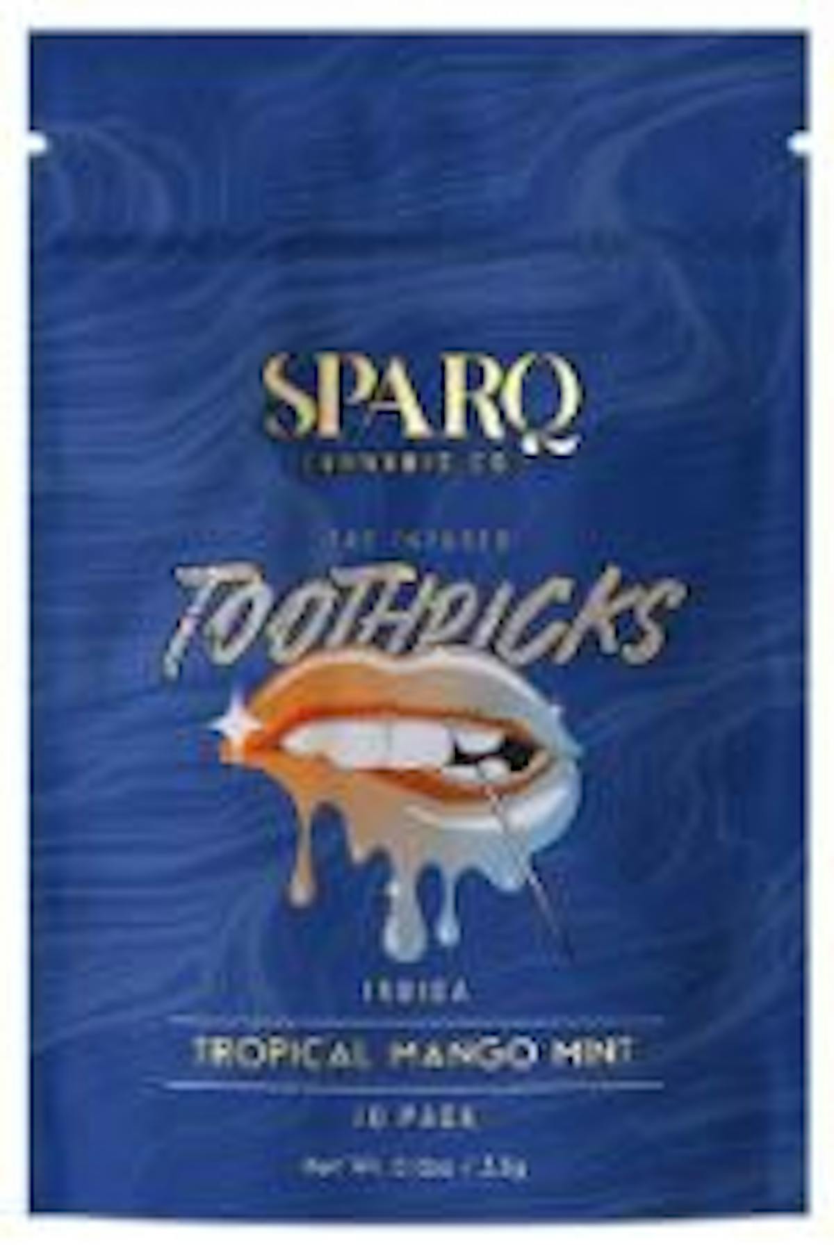 Image of Tropical Mango Mint | 10pk Toothpick | 25mg