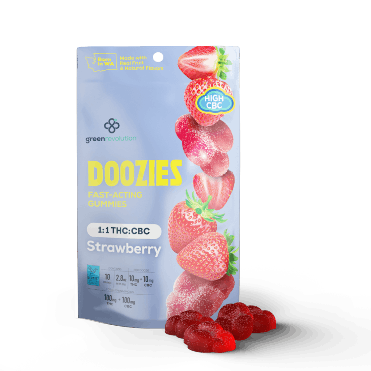 Photo of Doozies Elevate – Strawberry 1: ummies 10pk
