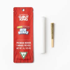 Clout King - 1g Preroll - Lemon Cherry Airheadz