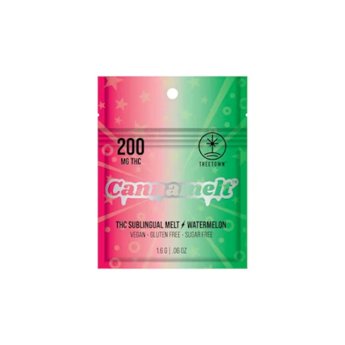 Treetown - 200mg Cannamelt - Watermelon