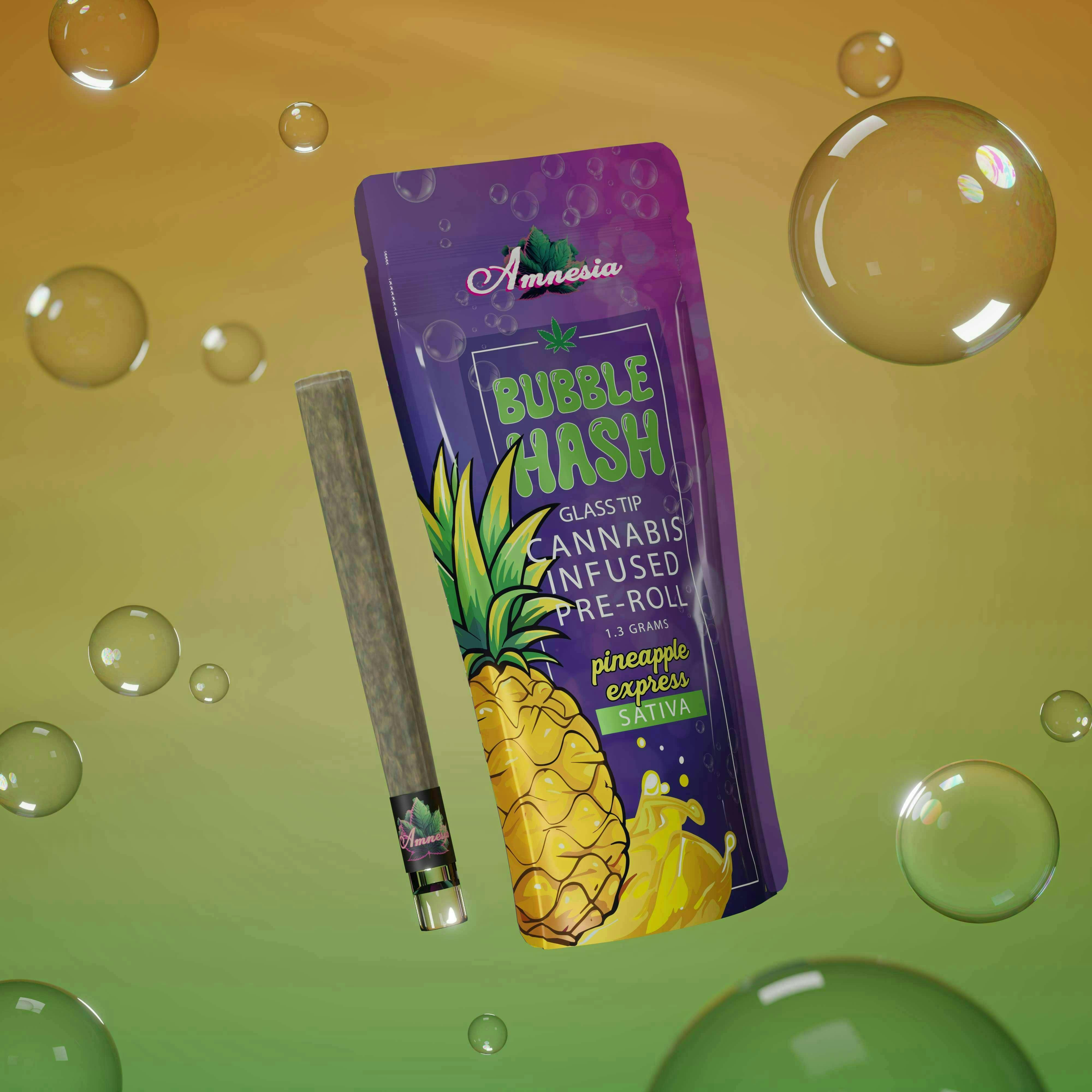 AMNESIA AMNESIA | PINEAPPLE EXPRESS | INFUSED PRE-ROLL (GLASS TIP) | 1.3G | SATIVA — PRE_ROLLS