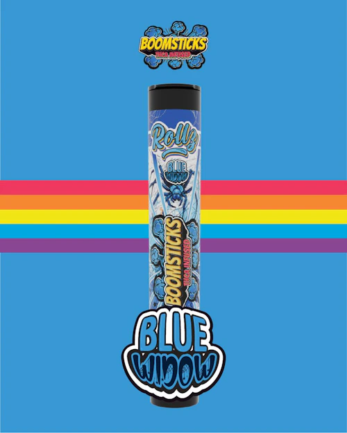 Rollz Boomsticks - 1g THCA Infused Preroll - Blue Widow