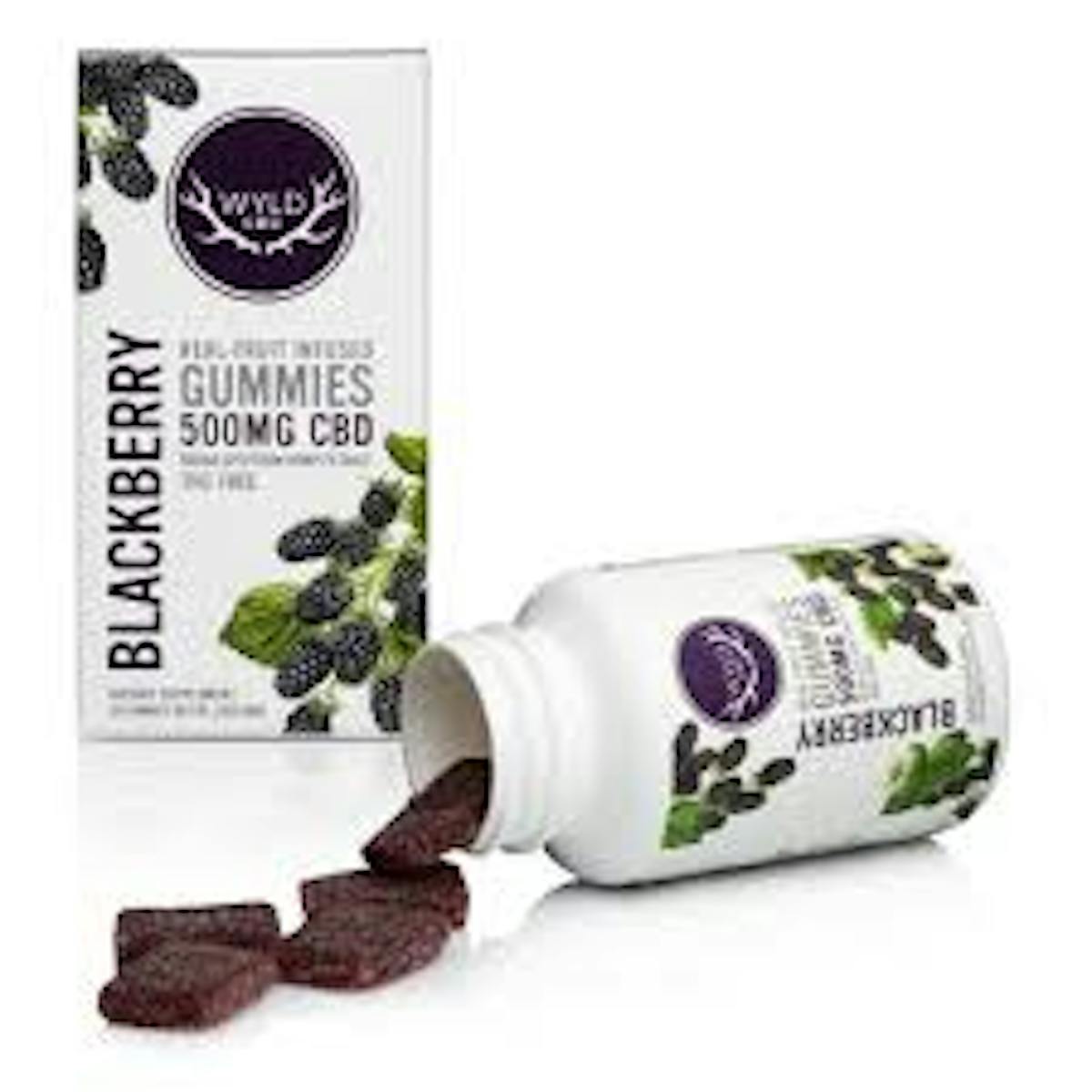 Photo of Blackberry CBD Gummy (WYLD)