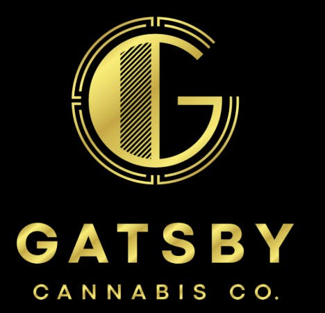 Product: GATSBY CANNABIS CO. | GATSBY BRAND T-SHIRT BLK & GOLD | 4XL