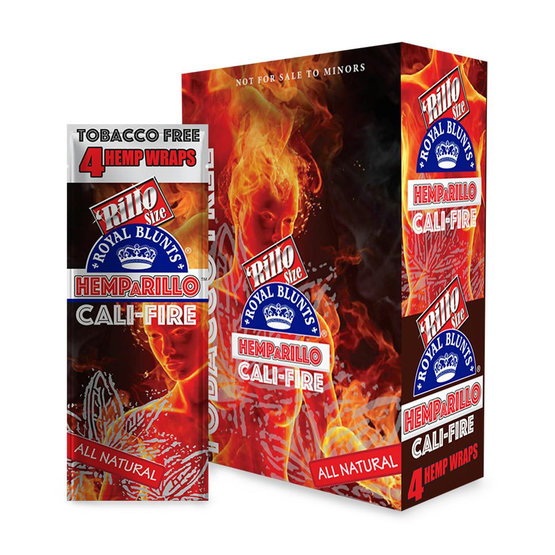 Hemparillo Wraps - 4pk Hemp Wraps - **CALI FIRE**