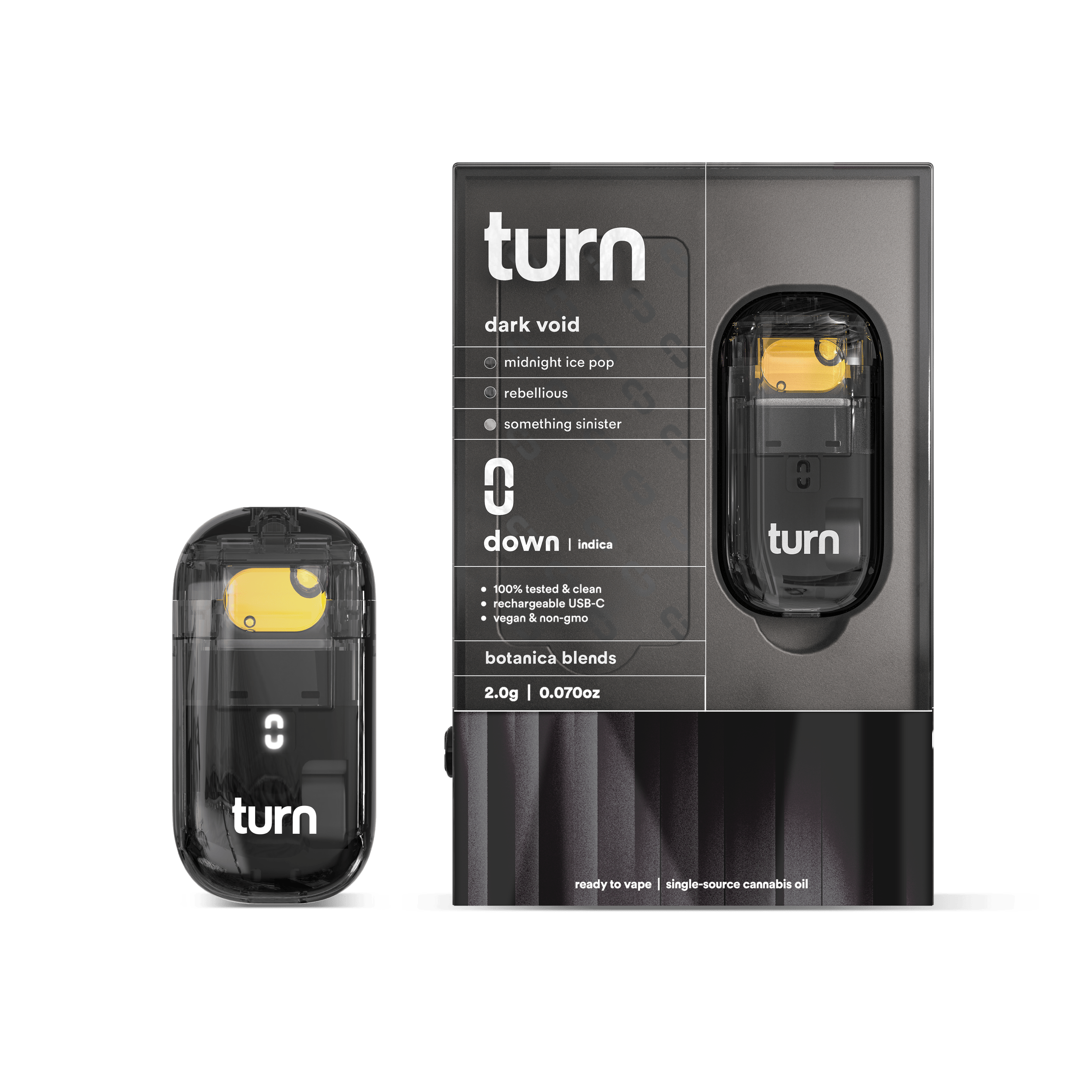 Turn - Dark Void Retrovision Disposable Vape by turn