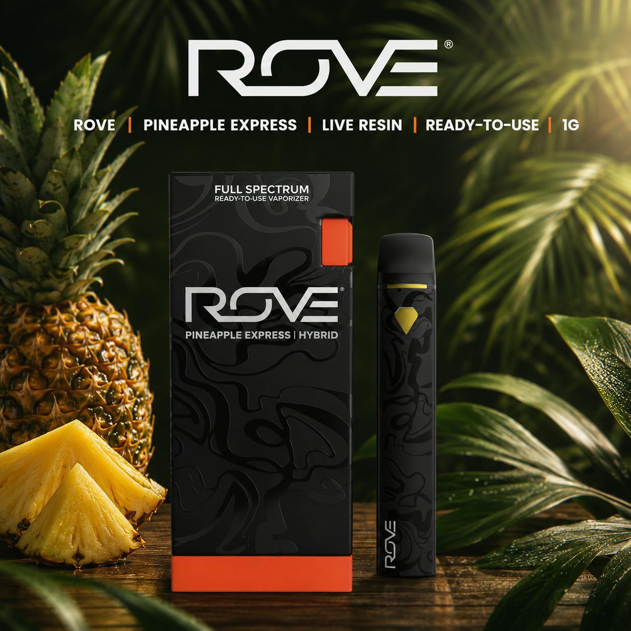 Product Rove | Pineapple Express | Live Resin | Ready-To-Use | 1g