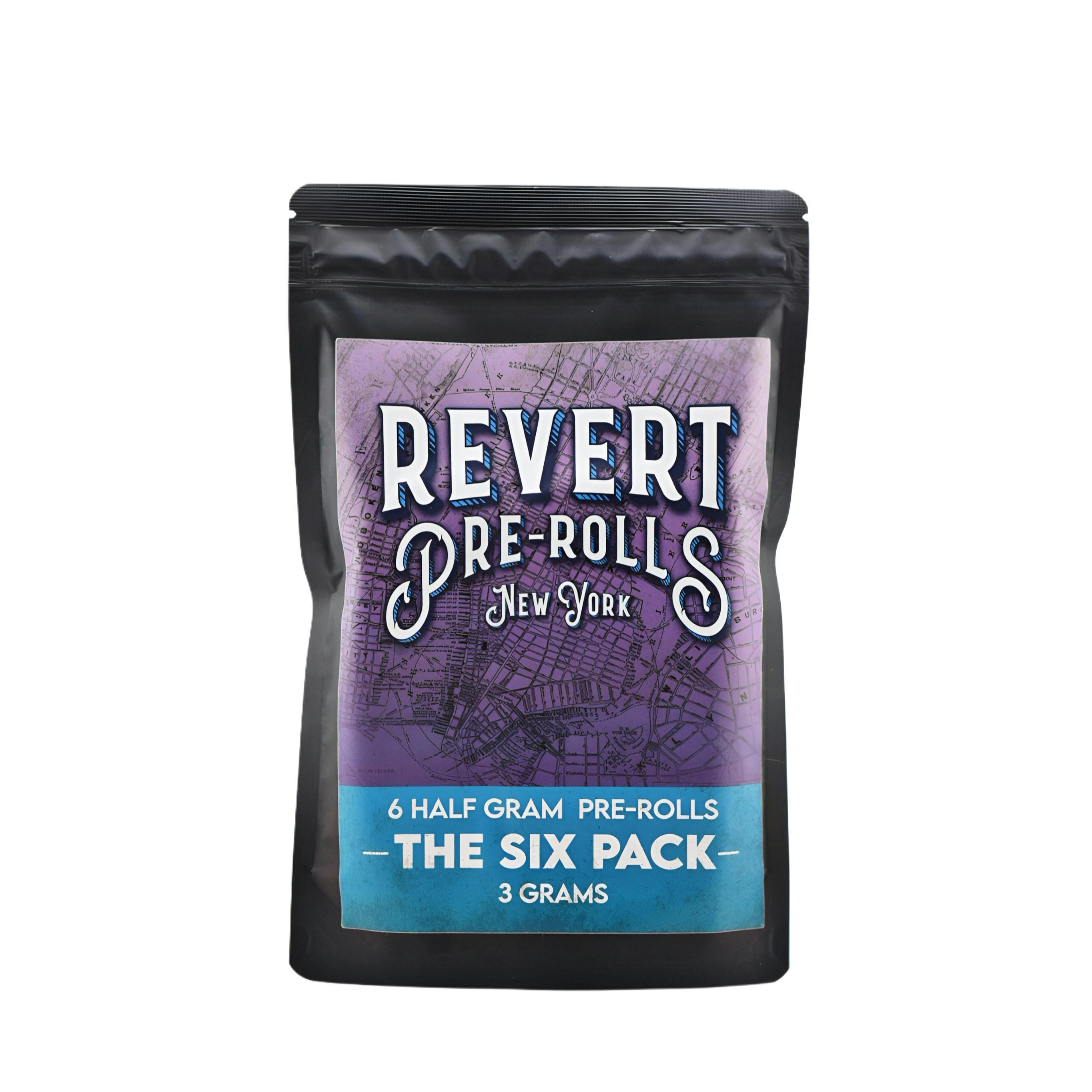 Revert Cannabis | Mix Pack | .5g 6pk Pre-Rolls (3g Total)
