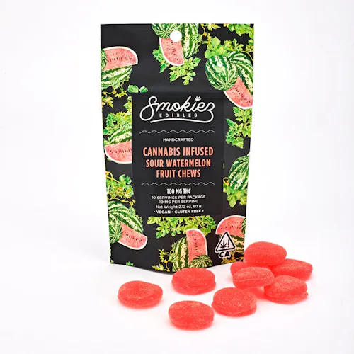 Smokiez | Sweet Watermelon | Hybrid | Edible | 10 Pk-1