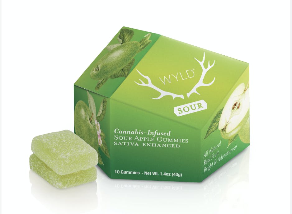 Product: Sour Apple | 20mg x 10pk | WYLD