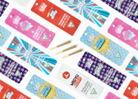 Clout King - 1.3g Full Sift Hash Infused Preroll - Blue Wagyu - product image at King of Budz